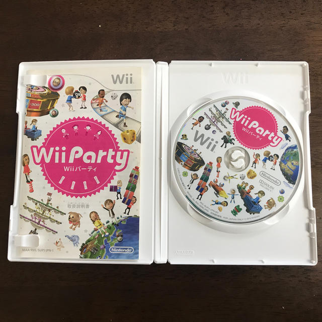 Wii(ウィー)のwiiパーティー    エンタメ/ホビーのゲームソフト/ゲーム機本体(家庭用ゲームソフト)の商品写真
