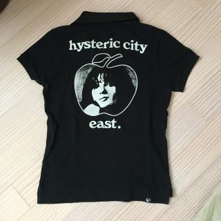 ヒステリックグラマー(HYSTERIC GLAMOUR)の美品ヒステリック黒ポロシャツ検索suplemeグッチDIESELシャネル(シャツ/ブラウス(半袖/袖なし))