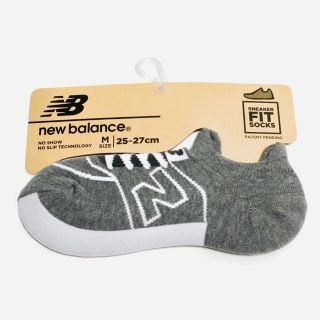 ニューバランス(New Balance)の新品★ニューバランス ★スニーカー★ソックス★靴下★25～27cm★グレー(ソックス)