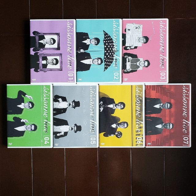 品質検査済 シソンヌ シソンヌ/シソンヌライブ1〜7セット ライブDVD