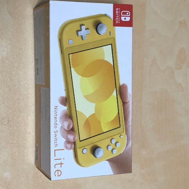 新品未使用　Nintendo Switch Lite イエロー①　即日発送