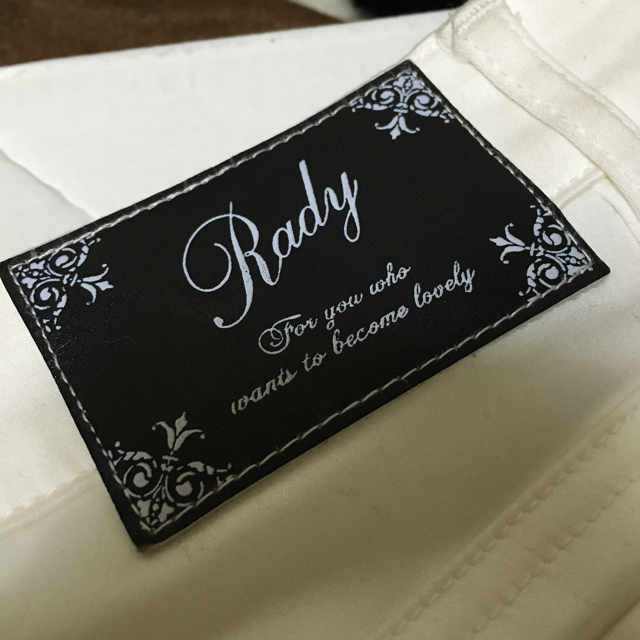 Rady(レディー)のRady♡カラースキニー♡ホワイト レディースのパンツ(スキニーパンツ)の商品写真