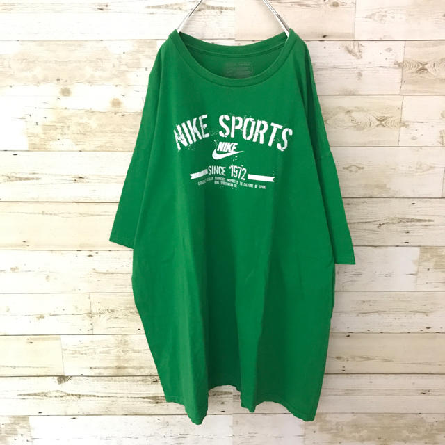 NIKE(ナイキ)の【sare様専用】ナイキ☆ワンポイントスウッシュロゴ半袖ビッグTシャツカットソー メンズのトップス(Tシャツ/カットソー(半袖/袖なし))の商品写真