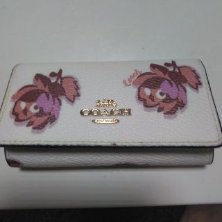 コーチ(COACH)のCOACH（花柄）キーケース(キーケース)