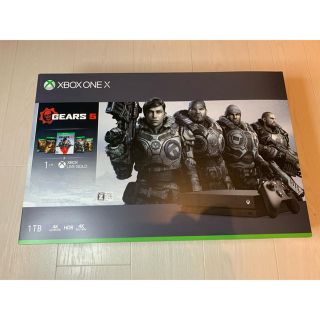 マイクロソフト(Microsoft)のXbox One X (Gears 5 同梱版)　新品未開封(家庭用ゲーム機本体)