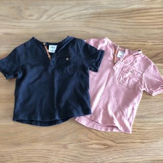 ザラ(ZARA)のZARA baby カットソー　Tシャツ9〜12m 80cm(シャツ/カットソー)