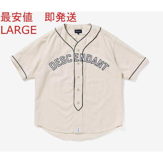 22ss DESCENDANT BLEEK BASEBALL SHIRT L 3