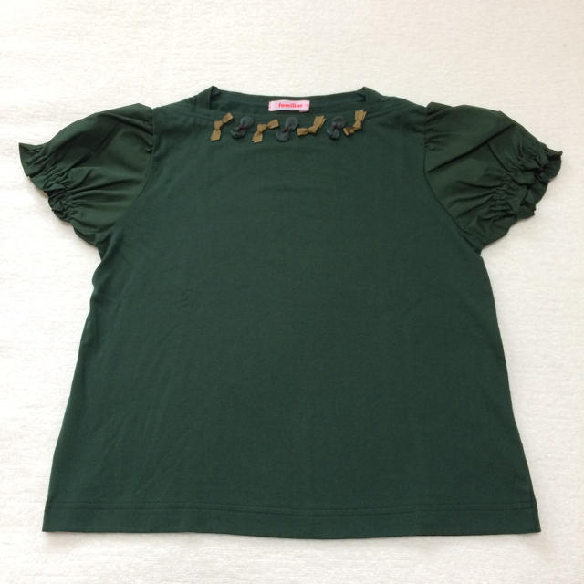 familiar(ファミリア)のファミリア familiar Tシャツ 女の子用 150cm キッズ/ベビー/マタニティのキッズ服女の子用(90cm~)(Tシャツ/カットソー)の商品写真