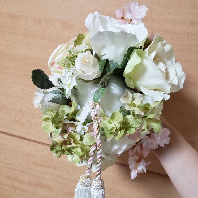 フラワーブーケ ウェディング 桜 バラ ボールブーケの通販 By Mare S Shop ラクマ フラワーブーケ ウェディング 桜 バラ ボールブーケの通販 By Mare S Shop ラクマ