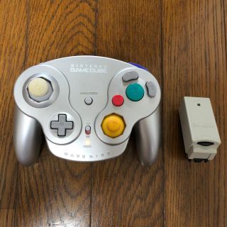 ニンテンドーゲームキューブ(ニンテンドーゲームキューブ)のゲームキューブ　ワイヤレスコントローラー　スイッチ(家庭用ゲーム機本体)