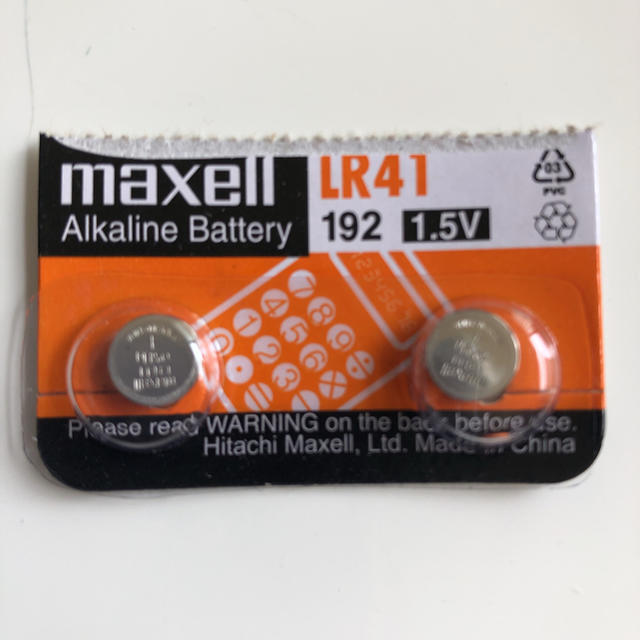 maxell(マクセル)のmaxell LR41 2個入り スマホ/家電/カメラの生活家電(その他)の商品写真