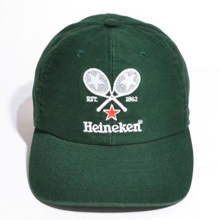 アートヴィンテージ(ART VINTAGE)のHeineken USオープン cap ハイネケン 企業物 ビール テニス(キャップ)