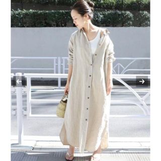 プラージュ(Plage)のPlage Linen シャツワンピース(ロングワンピース/マキシワンピース)