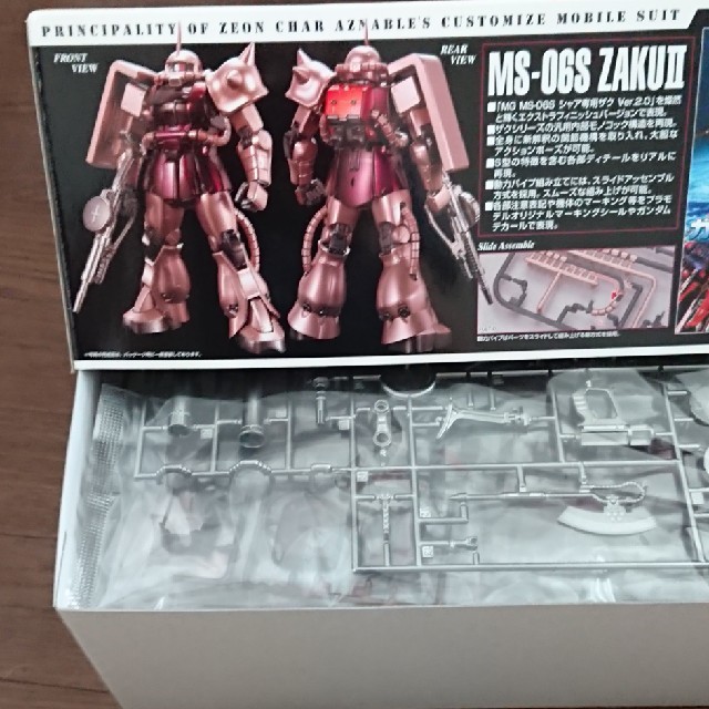 ガンプラEXPO限定 MG 1/100 MS-06S シャア専用ザクVer.2.