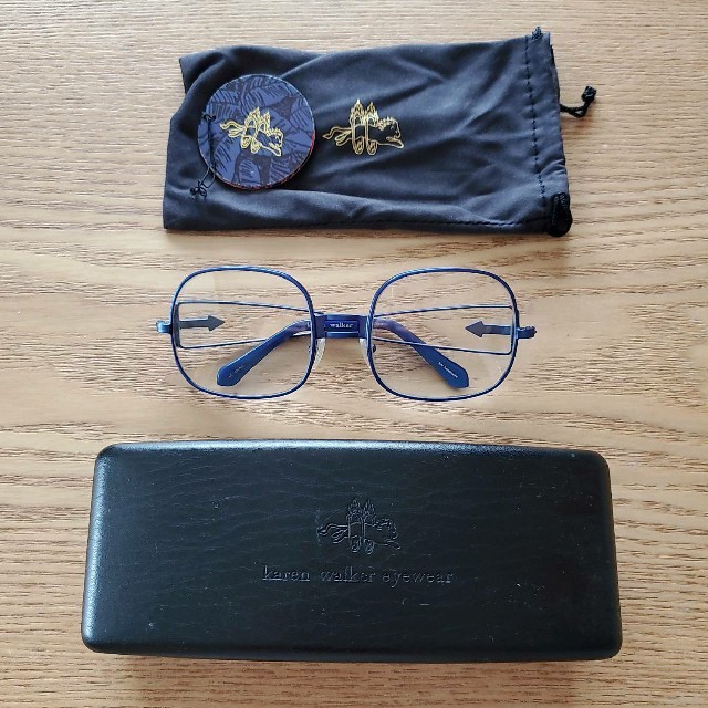 KAREN WALKER(カレンウォーカー)のkaren walker  スクエア 眼鏡　サングラス レディースのファッション小物(サングラス/メガネ)の商品写真