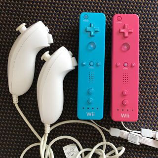 ウィーユー(Wii U)のWiiリモコンとぬんちゃくセット(その他)