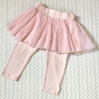 ベビーギャップ(babyGAP)のbaby GAP チュール付きレギンス　80(パンツ)