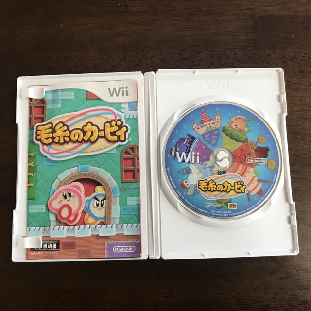 Wii(ウィー)の星のカービィ・毛糸のカービィ   wii エンタメ/ホビーのゲームソフト/ゲーム機本体(家庭用ゲームソフト)の商品写真