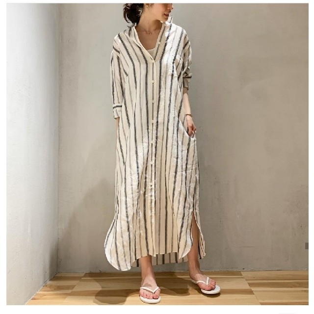 Linen シャツワンピース2 お待たせ! 6120円 fruitproducerssa.com.au