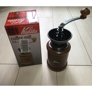 カリタ(CARITA)のkalitaコーヒーミル手動(電動式コーヒーミル)