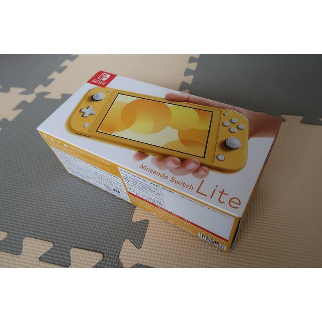 新品未開封】Nintendo Switch Lite イエロー本体 新品未開封】Nintendo Switch Lite イエロー本体