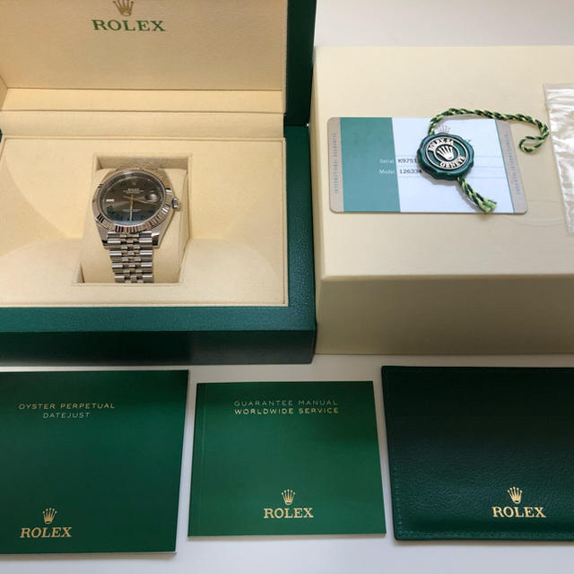 ロレックスROLEXデイトジャスト41 126334 美品