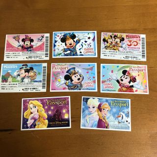 ディズニー(Disney)の使用済み　株主優待　パスポート　ディズニー(遊園地/テーマパーク)