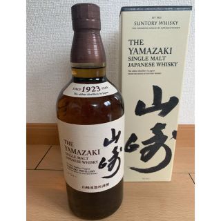 サントリー(サントリー)の山崎ウイスキー　箱付き(ウイスキー)