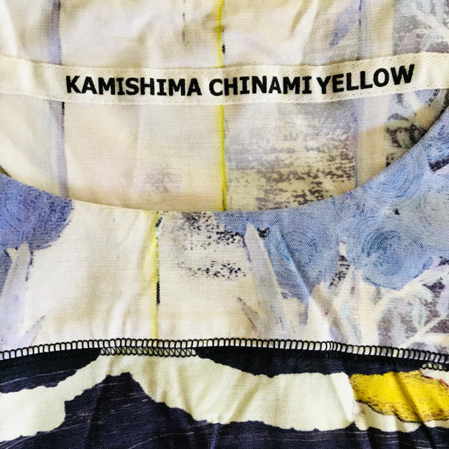 KAMISHIMA CHINAMI(カミシマチナミ)のお値下げ中‼️【カミシマチナミイエローのチュニック】 レディースのトップス(チュニック)の商品写真