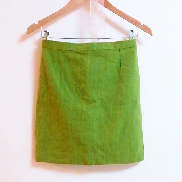 ライトグリーンのスカート レディースのスカート(ミニスカート)の商品写真