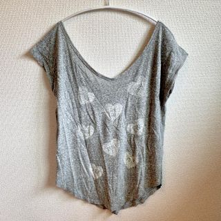 アバクロンビーアンドフィッチ(Abercrombie&Fitch)のアバクロ　フレンチスリーブTシャツ(Tシャツ(半袖/袖なし))