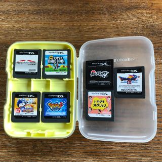 ニンテンドーDS(ニンテンドーDS)のDSカセット7本セット(携帯用ゲームソフト)