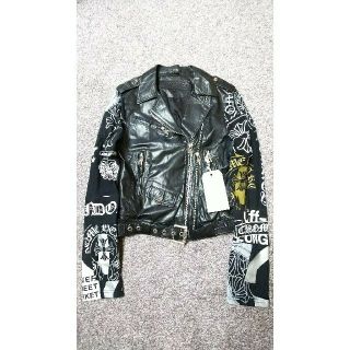 クロムハーツ(Chrome Hearts)の【超激レア・インボイス有】CHROME HEARTS DSMG限定 ライダース(ライダースジャケット)