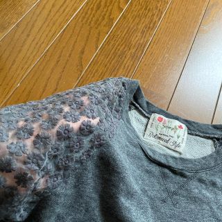 ザンパ(zampa)のZAMPA  袖刺繍カットソー(カットソー(半袖/袖なし))