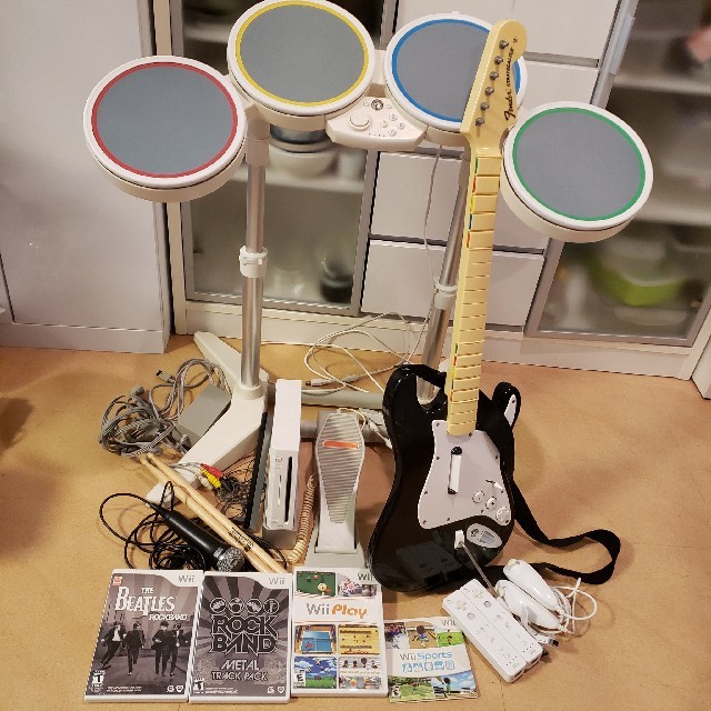 激レア!Wii　ROCK BAND（ロックバンド）