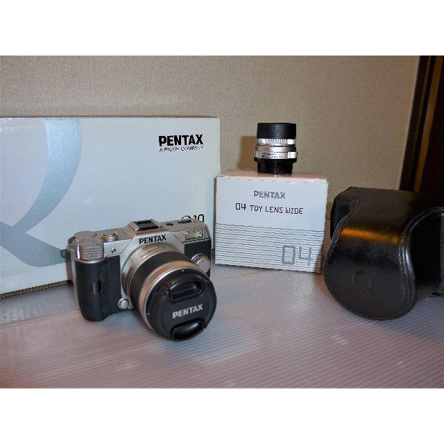 PENTAX Q10 標準02ズームレンズキット＋04トイレンズ