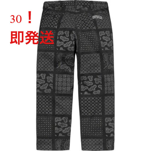 Supreme Paisley Grid Chino Pant 30インチ