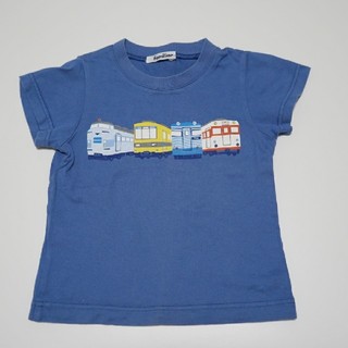 ファミリア(familiar)のファミリア Tシャツ 半袖 100cm 電車(Tシャツ/カットソー)