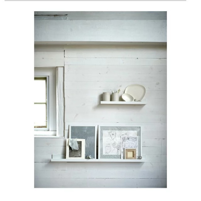 IKEA(イケア)のIKEA　mosslanda モッスランダ　白 インテリア/住まい/日用品の収納家具(棚/ラック/タンス)の商品写真