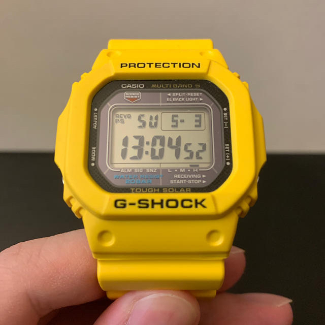 CASIO G-SHOCK GW-M5600A イエロー