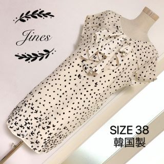 ジネス(Jines)のJines フリル ワンピース(ひざ丈ワンピース)