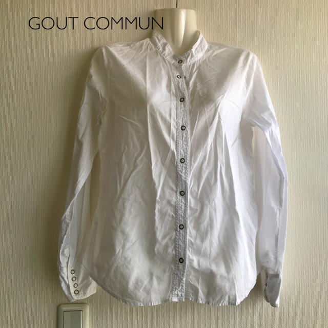 GOUT COMMUN(グーコミューン)のGOUT COMMUN  スタンドカラーブラウス レディースのトップス(シャツ/ブラウス(長袖/七分))の商品写真