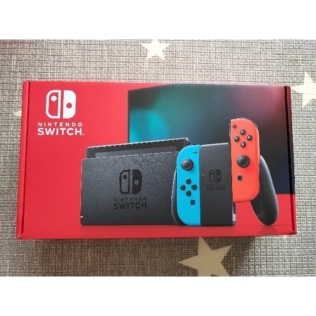 【新品】任天堂 スイッチ Nintendo Switch 本体 フィルム付き家庭用ゲーム機本体