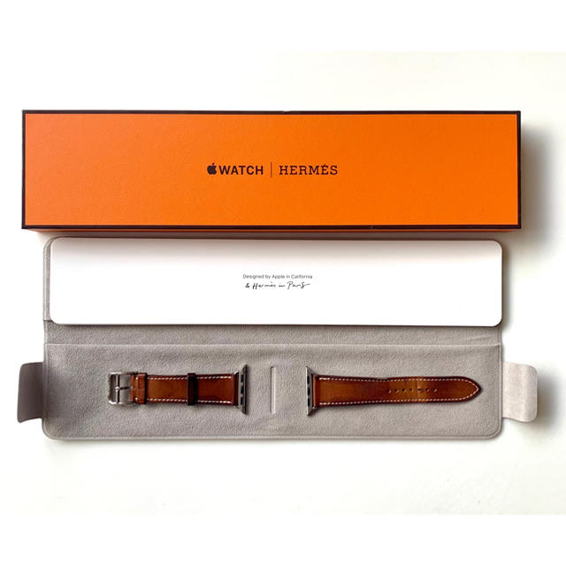 Apple Watch HERMÈS 38,40mm用レザーストラップ エルメス