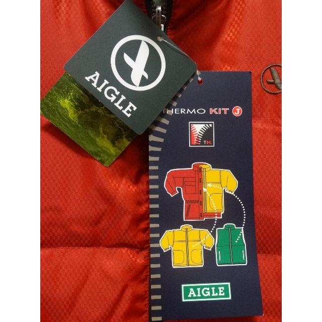 AIGLE(エーグル)の◆AIGLE ダウン メンズ L 未使用・タグ付き ◆ メンズのジャケット/アウター(ダウンジャケット)の商品写真