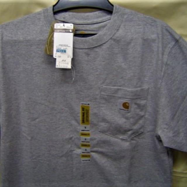 carhartt(カーハート)の カーハート work wear 厚地  ポケットＴシャツ 半袖 K18 人気 メンズのトップス(Tシャツ/カットソー(半袖/袖なし))の商品写真