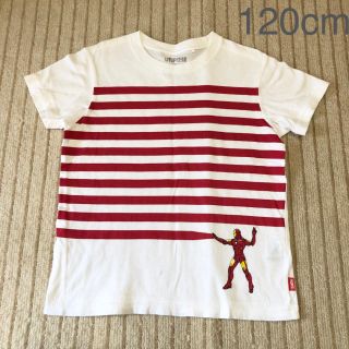 ユニクロ(UNIQLO)のユニクロ　マーベル　アイアンマン　UT プリントTシャツ　120cm 白(Tシャツ/カットソー)