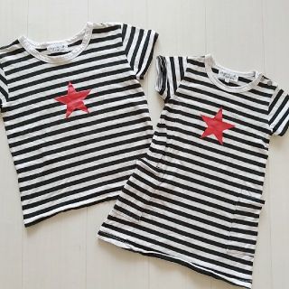 アニエスベー(agnes b.)のアニエスベー 兄妹お揃い Tシャツ120&110 (Tシャツ/カットソー)