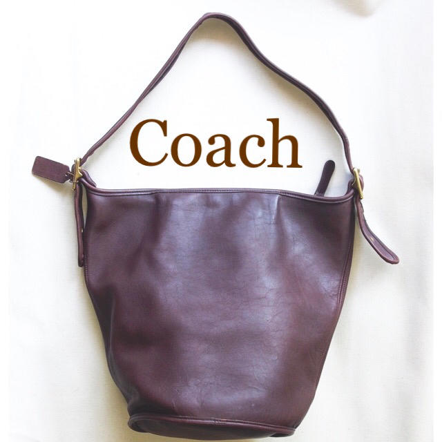 COACH - 【美品】Old Coach オールドコーチ バケツ 大型 ショルダー ...