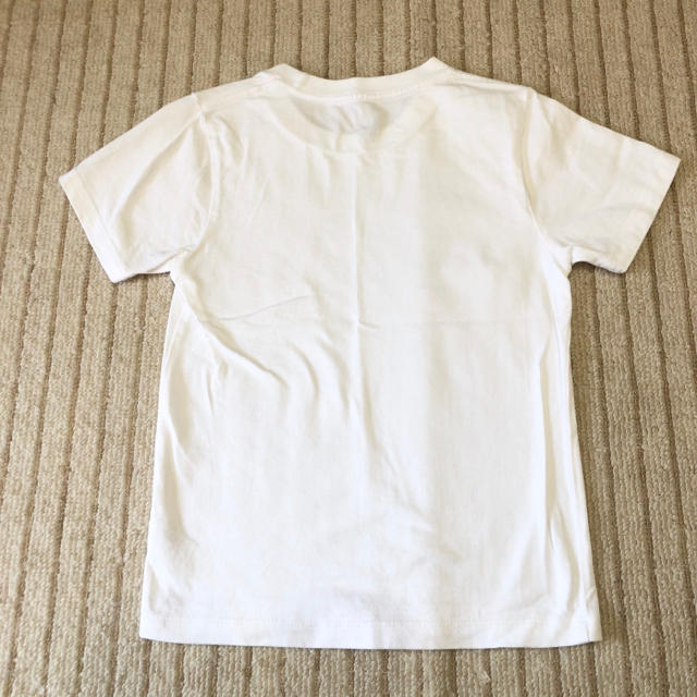 Design Tshirts Store graniph(グラニフ)のグラニフ ロゴ　プリントTシャツ　白　120cm 半袖 キッズ/ベビー/マタニティのキッズ服男の子用(90cm~)(Tシャツ/カットソー)の商品写真